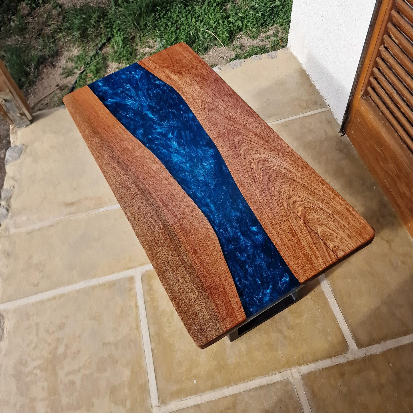 Mahogany River Coffee Table Custom Handmade