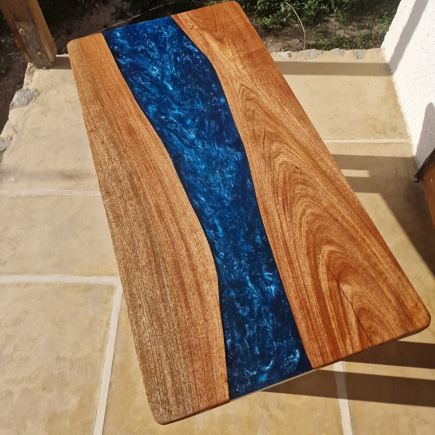 Mahogany River Coffee Table Custom Handmade