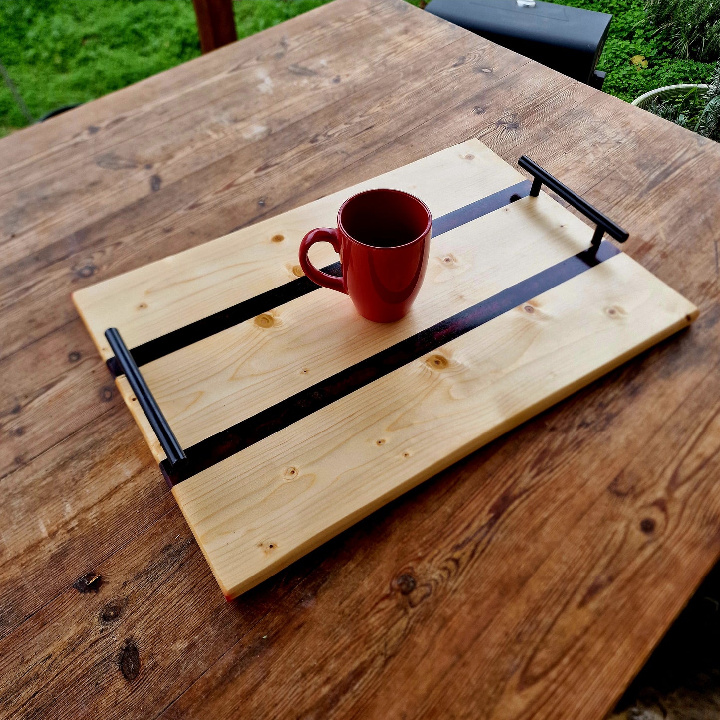 Serving Tray With Handles