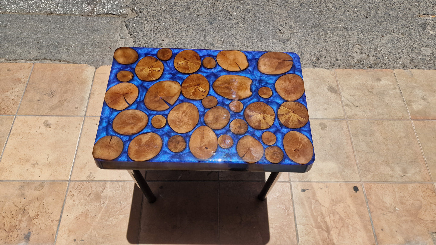 Firewood End Table