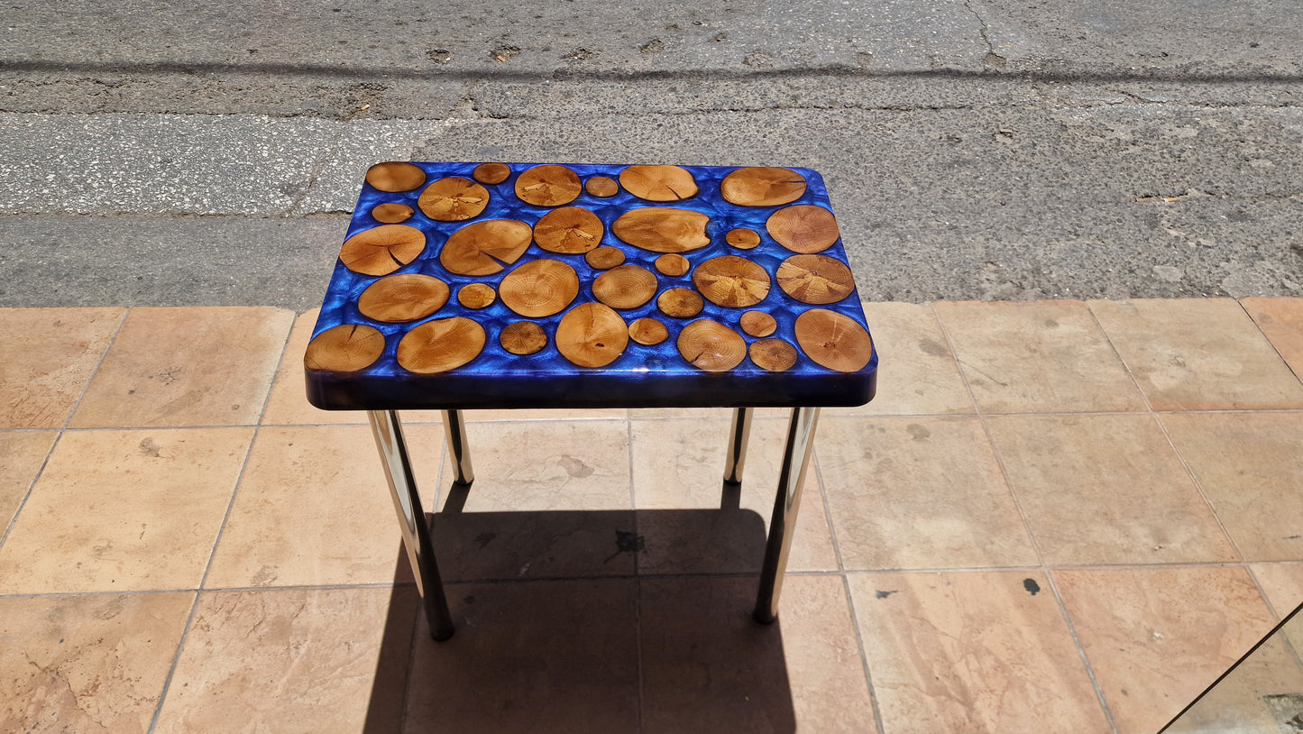 Firewood End Table