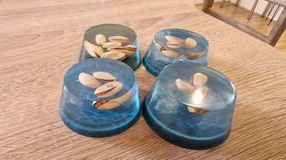 Resin Art Creation: The Forever Pistachios 4pcs in a set