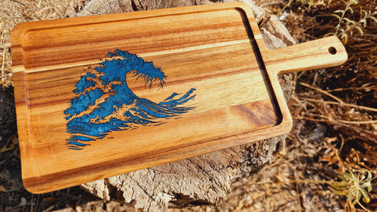 Resin Inlay Cutting board  & cheese board