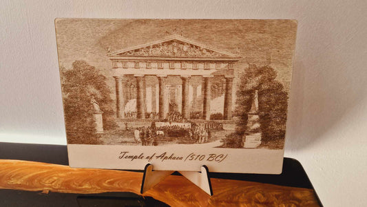 Temple Of Afeas 1817 Drawing